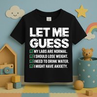 Let Me Guess My Labs Are Normal I Should Lose Weigh Sarcasm Sweatshirt Toddler T-Shirt