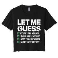 Let Me Guess My Labs Are Normal I Should Lose Weigh Sarcasm Sweatshirt Crop Top