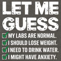 Let Me Guess My Labs Are Normal I Should Lose Weigh Sarcasm Sweatshirt Cotton Canvas Backpack