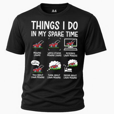 Lawn Mower Gifts For Landscapers Gardener Performance Shirt