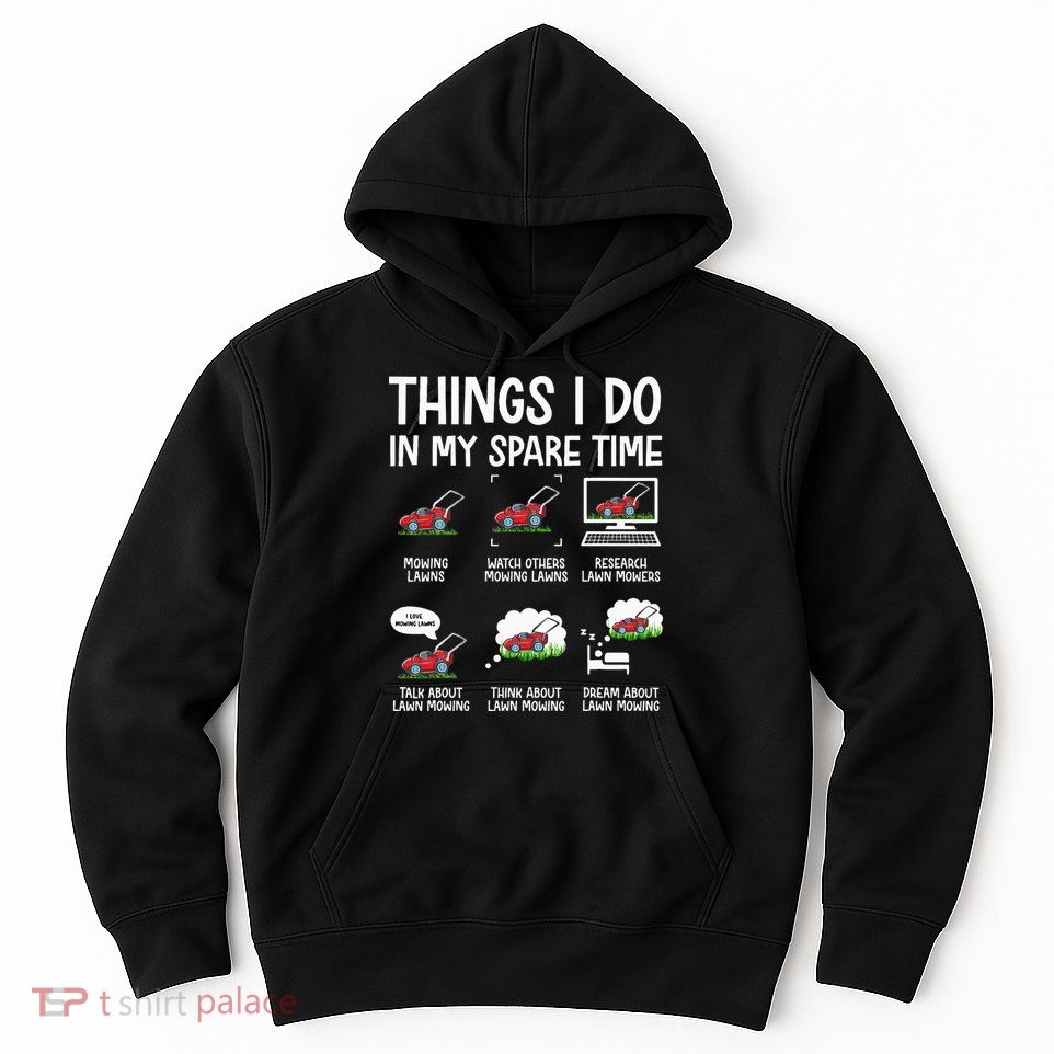 Lawn Mower Gifts For Landscapers Gardener Hoodie