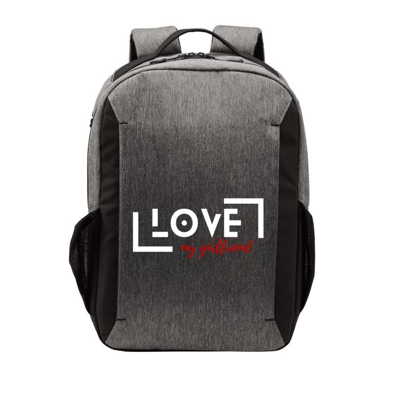 Love My Girlfriend Vector Backpack