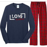 Love My Girlfriend Long Sleeve Pajama Set