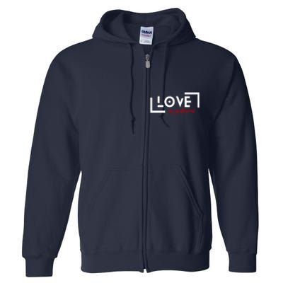 Love My Girlfriend Full Zip Hoodie