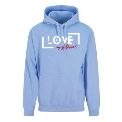 Love My Girlfriend Unisex Surf Hoodie