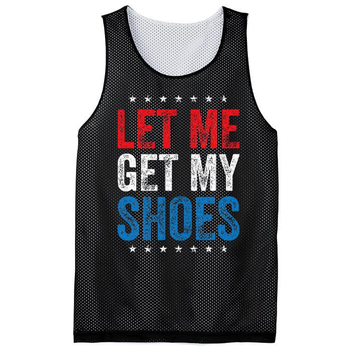 Let Me Get My Shoes Mesh Reversible Basketball Jersey Tank