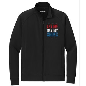 Let Me Get My Shoes Stretch Full-Zip Cadet Jacket