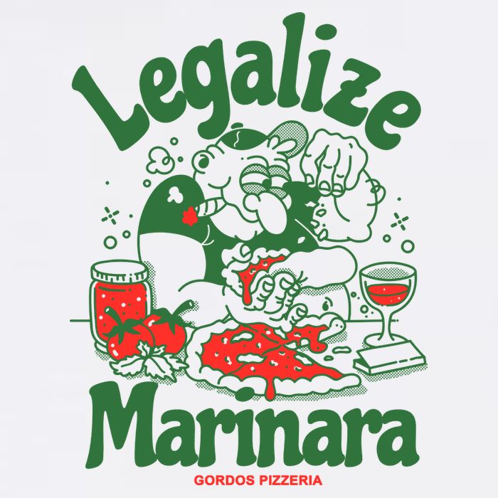 Legalize Marinara Gordos Pizzeria Sweatshirt