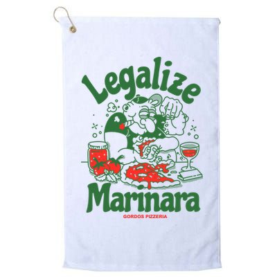 Legalize Marinara Gordos Pizzeria Golf Towel