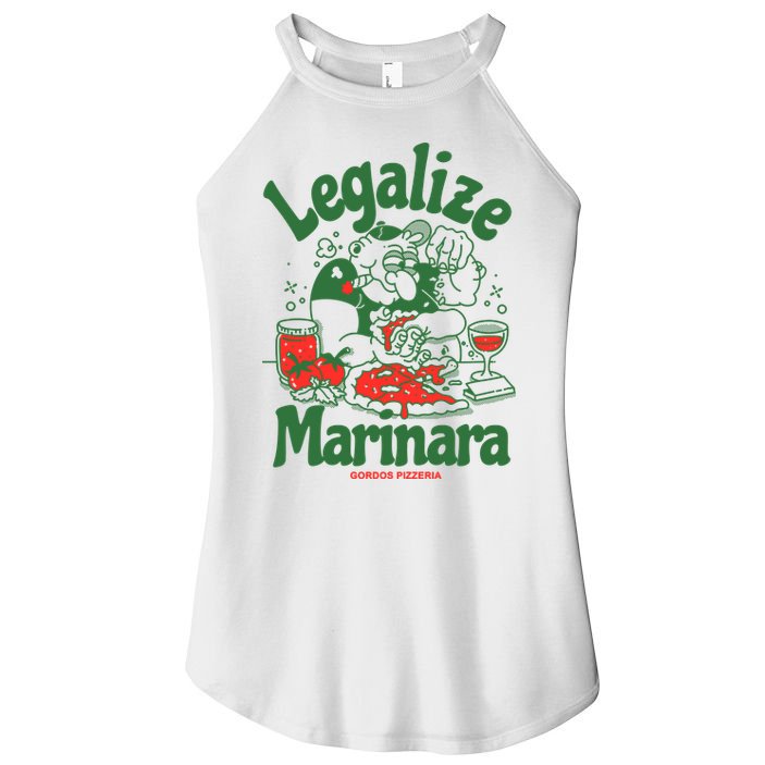 Legalize Marinara Gordos Pizzeria Women's Perfect Tri Rocker Tank