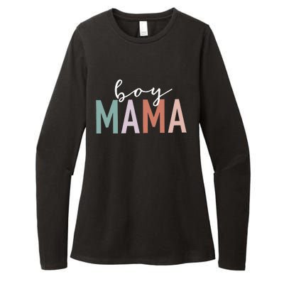 Leopard  Mama Gifts For Mother Mom Of  Womens CVC Long Sleeve Shirt