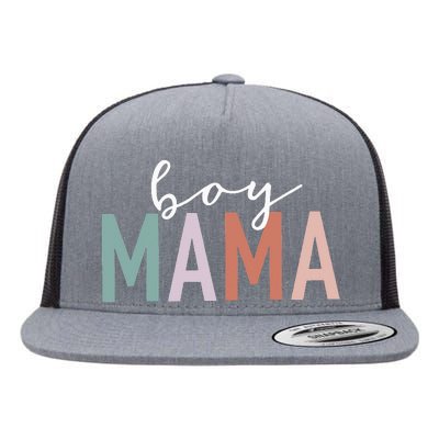 Leopard  Mama Gifts For Mother Mom Of  Flat Bill Trucker Hat