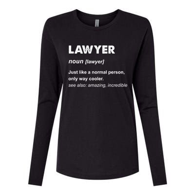 Lawyer Meaningful Gift And Funny Gift Lawyer Gift Blue Small Womens Cotton Relaxed Long Sleeve T-Shirt