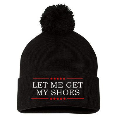 Let Me Get My Shoes Pom Pom 12in Knit Beanie