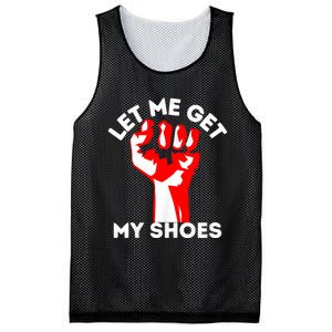 Let Me Get My Shoes Trump 2024 Mesh Reversible Basketball Jersey Tank