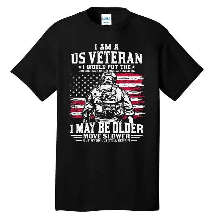 Legend Military Gift For Patriots Veterans & Fallen Heroes Tall T-Shirt