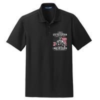 Legend Military Gift For Patriots Veterans & Fallen Heroes Dry Zone Grid Polo