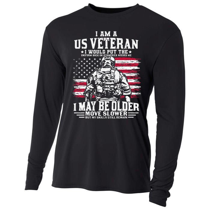 Legend Military Gift For Patriots Veterans & Fallen Heroes Cooling Performance Long Sleeve Crew