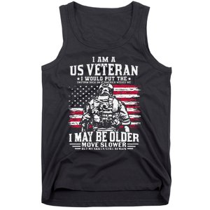 Legend Military Gift For Patriots Veterans & Fallen Heroes Tank Top