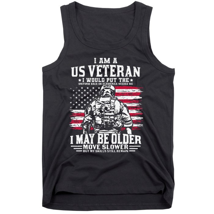 Legend Military Gift For Patriots Veterans & Fallen Heroes Tank Top