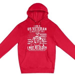 Legend Military Gift For Patriots Veterans & Fallen Heroes Premium Pullover Hoodie