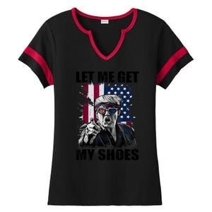 Let Me Get My Shoes Ladies Halftime Notch Neck Tee