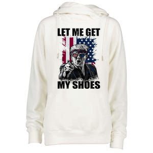 Let Me Get My Shoes Womens Funnel Neck Pullover Hood