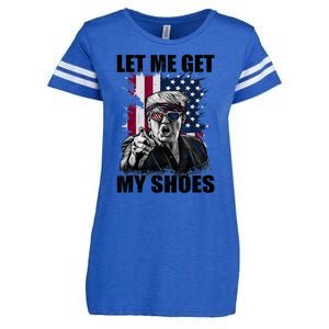 Let Me Get My Shoes Enza Ladies Jersey Football T-Shirt