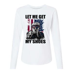 Let Me Get My Shoes Womens Cotton Relaxed Long Sleeve T-Shirt