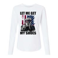 Let Me Get My Shoes Womens Cotton Relaxed Long Sleeve T-Shirt