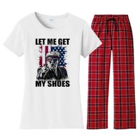 Let Me Get My Shoes Women's Flannel Pajama Set