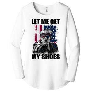 Let Me Get My Shoes Women's Perfect Tri Tunic Long Sleeve Shirt