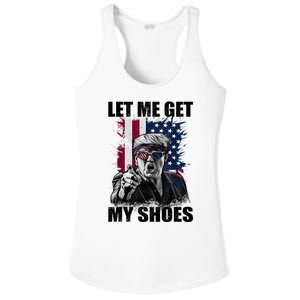 Let Me Get My Shoes Ladies PosiCharge Competitor Racerback Tank