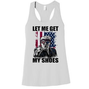 Let Me Get My Shoes Women's Racerback Tank