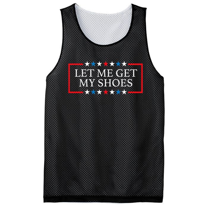 Let Me Get My Shoes Trump 2024 Mesh Reversible Basketball Jersey Tank