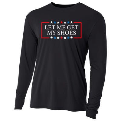 Let Me Get My Shoes Trump 2024 Cooling Performance Long Sleeve Crew