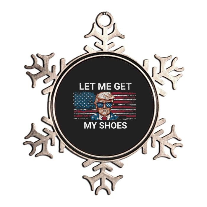 Let Me Get My Shoes Metallic Star Ornament