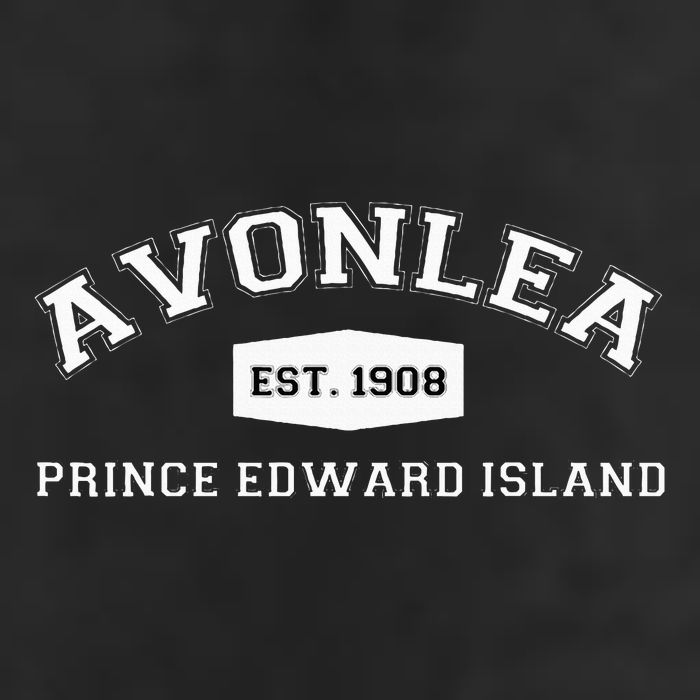 L.M. Montgomery Green Gables Avonlea Prince Edward Island Garment-Dyed Fleece Hoodie