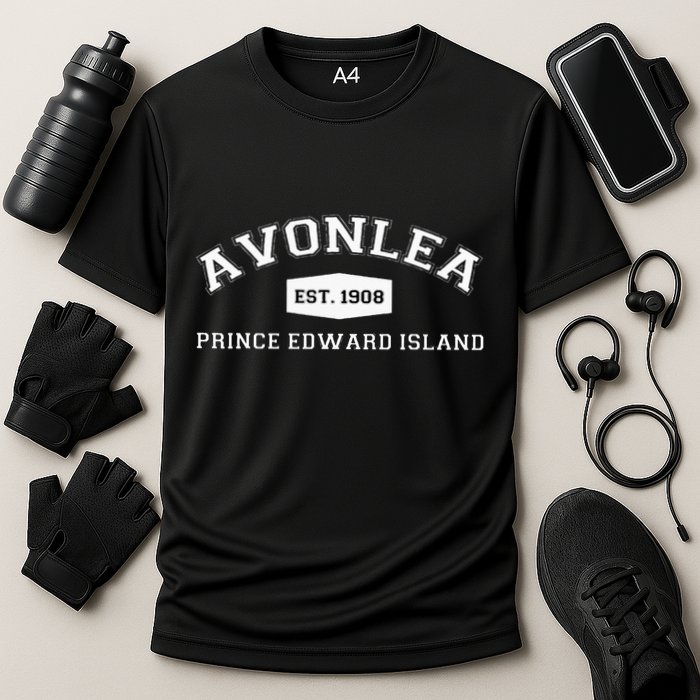 L.M. Montgomery Green Gables Avonlea Prince Edward Island Cooling Performance Crew T-Shirt