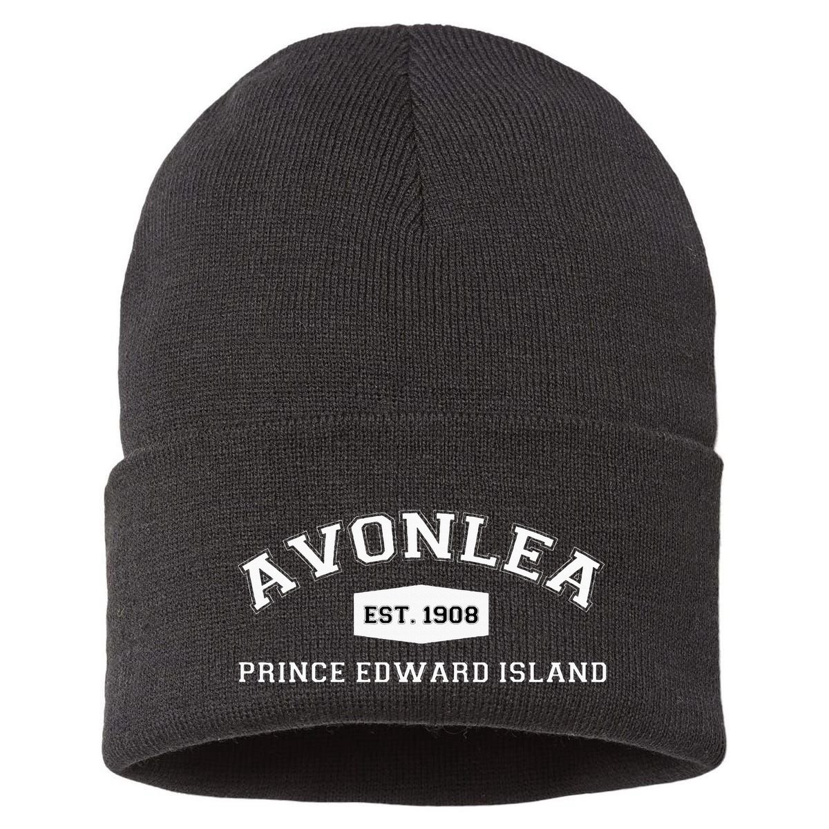 L.M. Montgomery Green Gables Avonlea Prince Edward Island Sustainable Knit Beanie