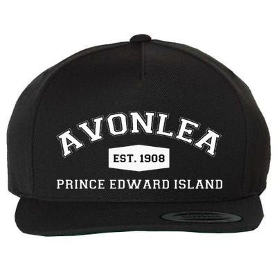 L.M. Montgomery Green Gables Avonlea Prince Edward Island Wool Snapback Cap