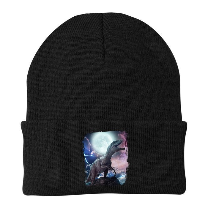 Lightning Moon Galaxy Trex Dinosaur Beanie