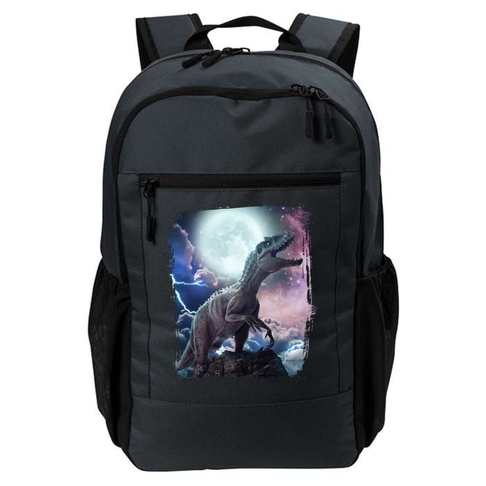 Lightning Moon Galaxy Trex Dinosaur Backpack
