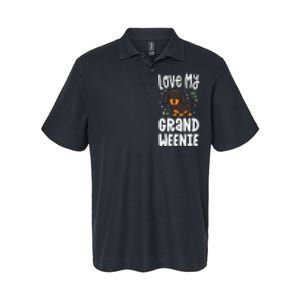 Love My Grand Weenie Dachshund Granddog Grandma Grandpa Softstyle Adult Sport Polo