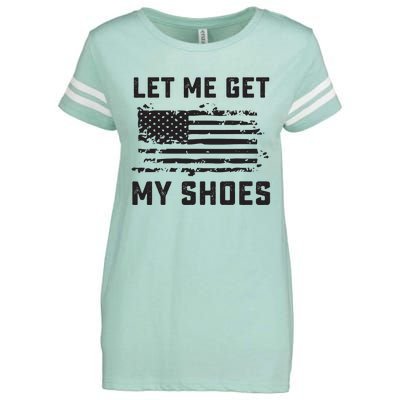 Let Me Get My Shoes Enza Ladies Jersey Football T-Shirt