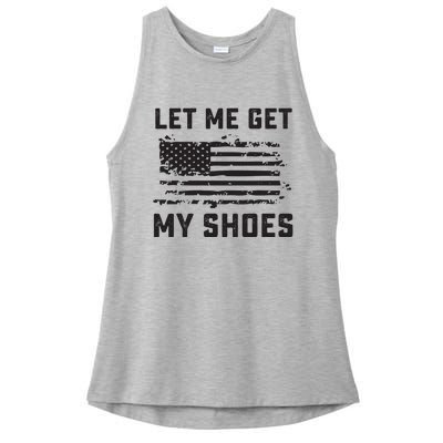 Let Me Get My Shoes Ladies PosiCharge Tri-Blend Wicking Tank