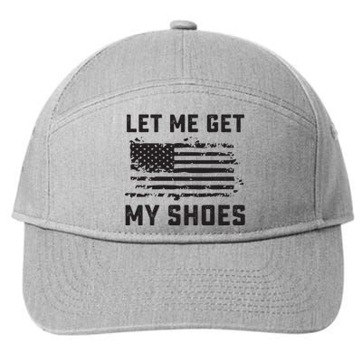 Let Me Get My Shoes 7-Panel Snapback Hat