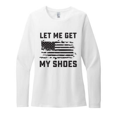 Let Me Get My Shoes Womens CVC Long Sleeve Shirt