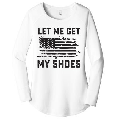 Let Me Get My Shoes Women's Perfect Tri Tunic Long Sleeve Shirt