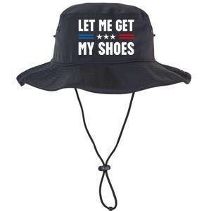 Let Me Get My Shoes Funny Voting Election 2024 Usa Legacy Cool Fit Booney Bucket Hat